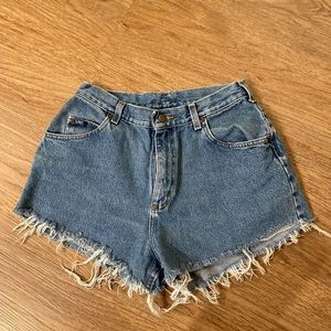 VINTAGE LEE JEAN SHORTS